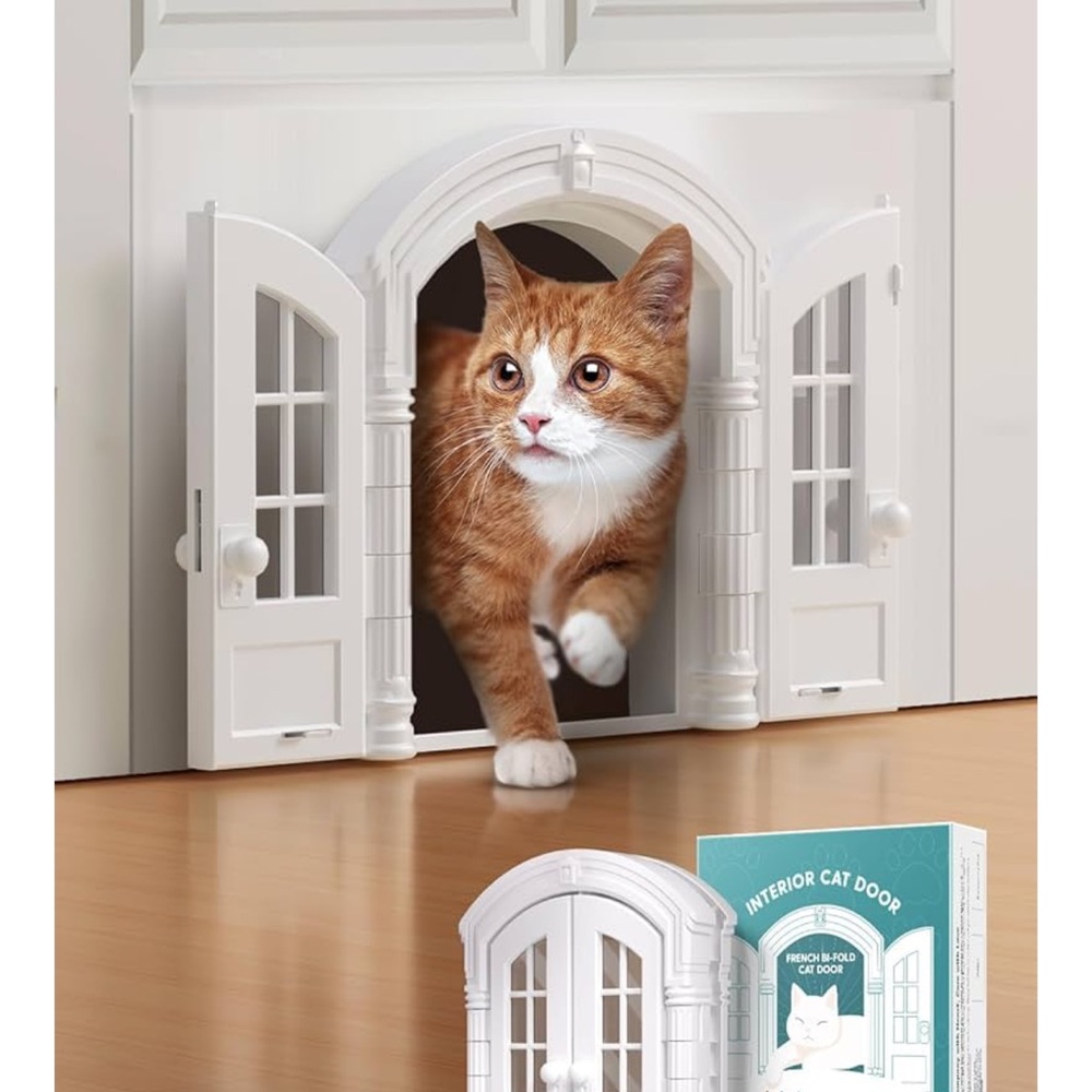 White Cat Door